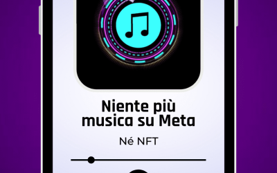 Meta, niente più musica SIAE né NFT sui suoi social